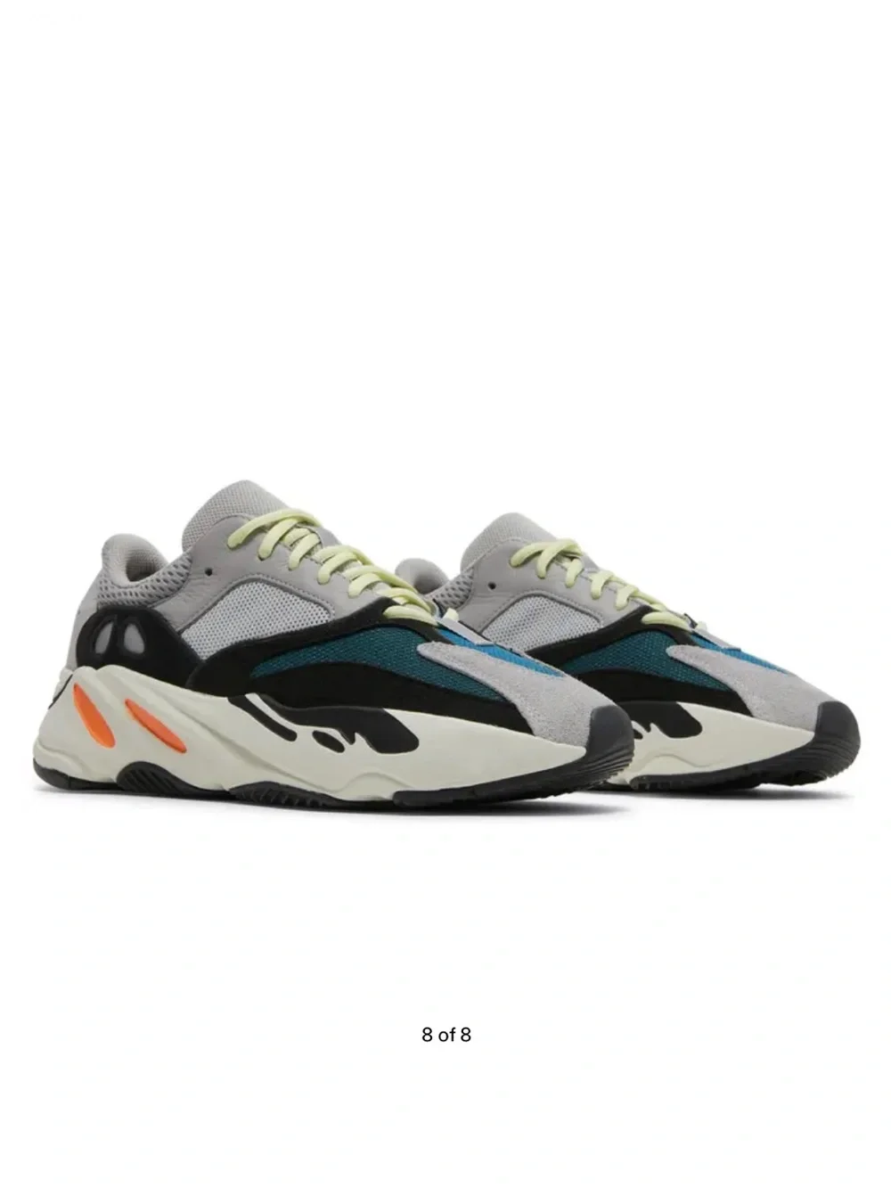 adidas Yeezy Boost 700 - Black, Cream, Orange